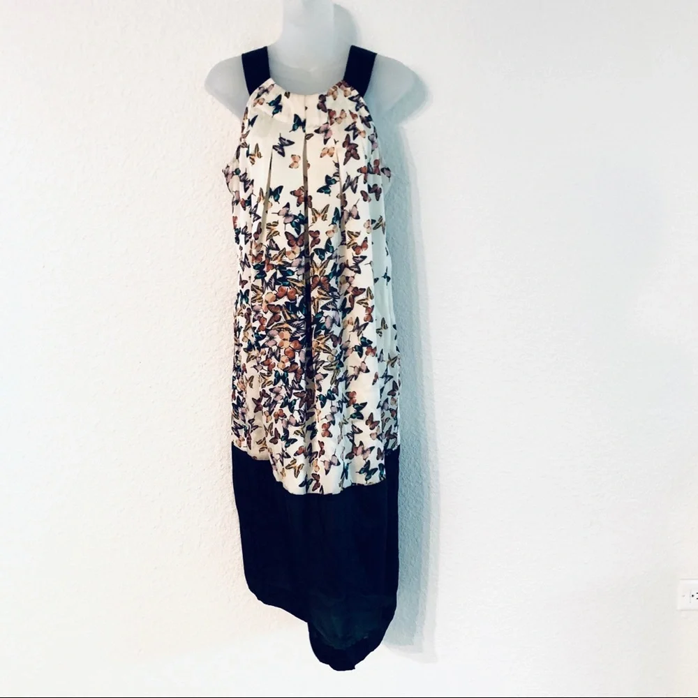 Ted Baker Butterfly Midi Dress Size 8 Sleeveless - Picture 9 of 16